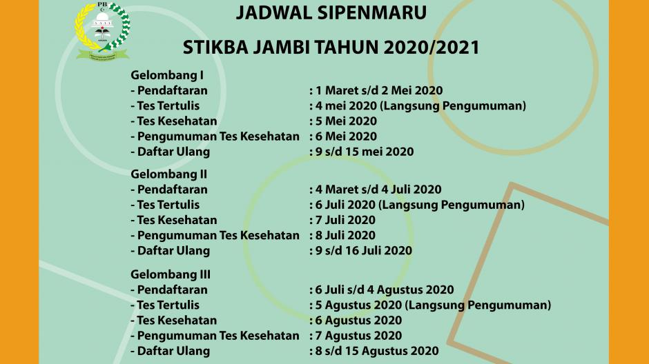 JADWAL SPINMARU 2020/2021